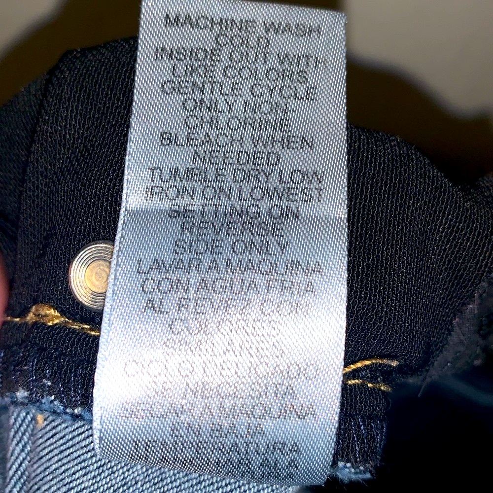 -Democracy Absolution Blue Jeans #B1221F9EA- 8R As Is - Picture 5 of 13